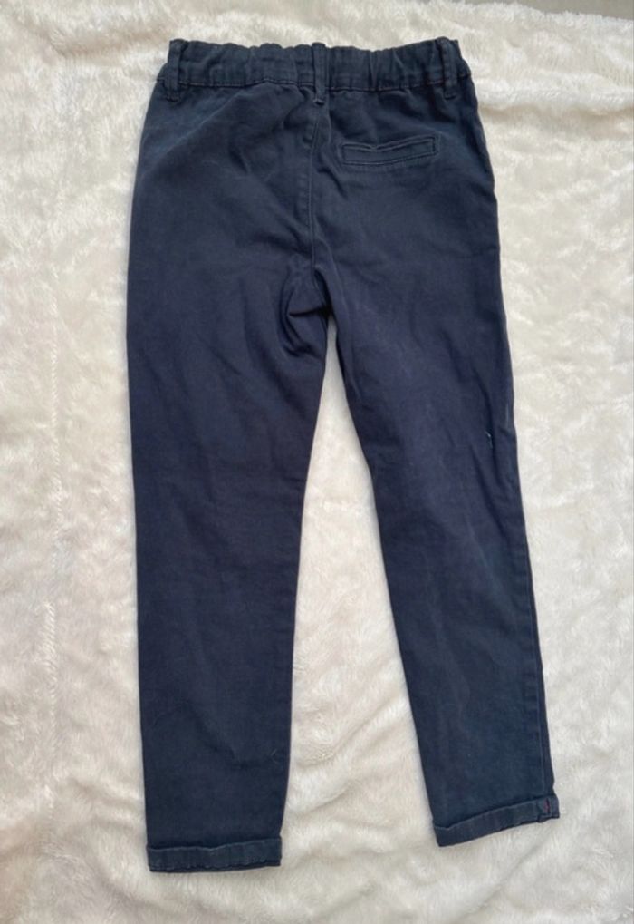 Chino garçon bleu marine - photo numéro 5