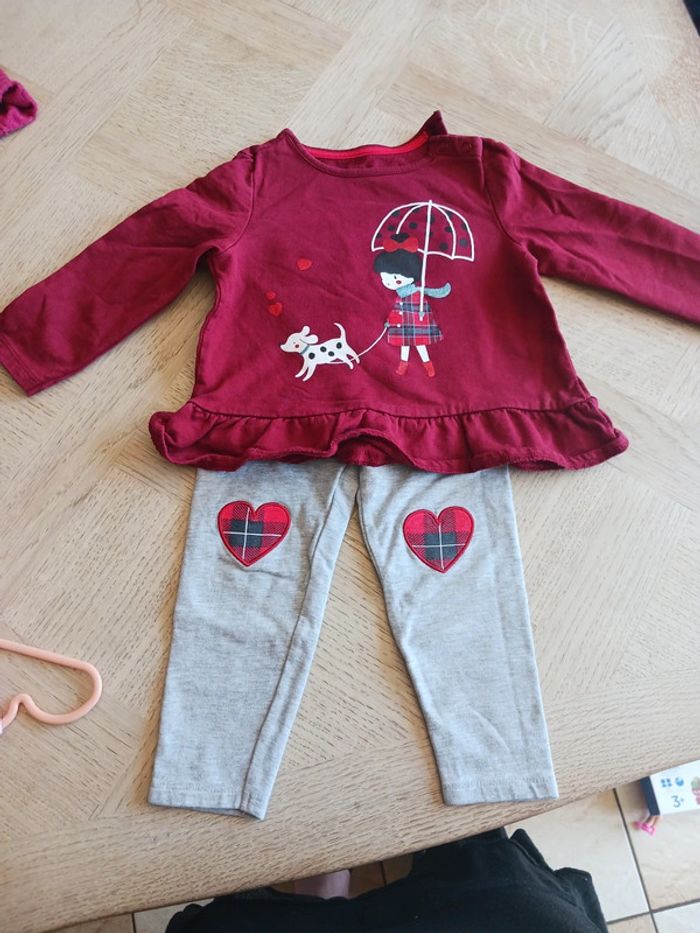 Ensemble bébé fille 3 ans