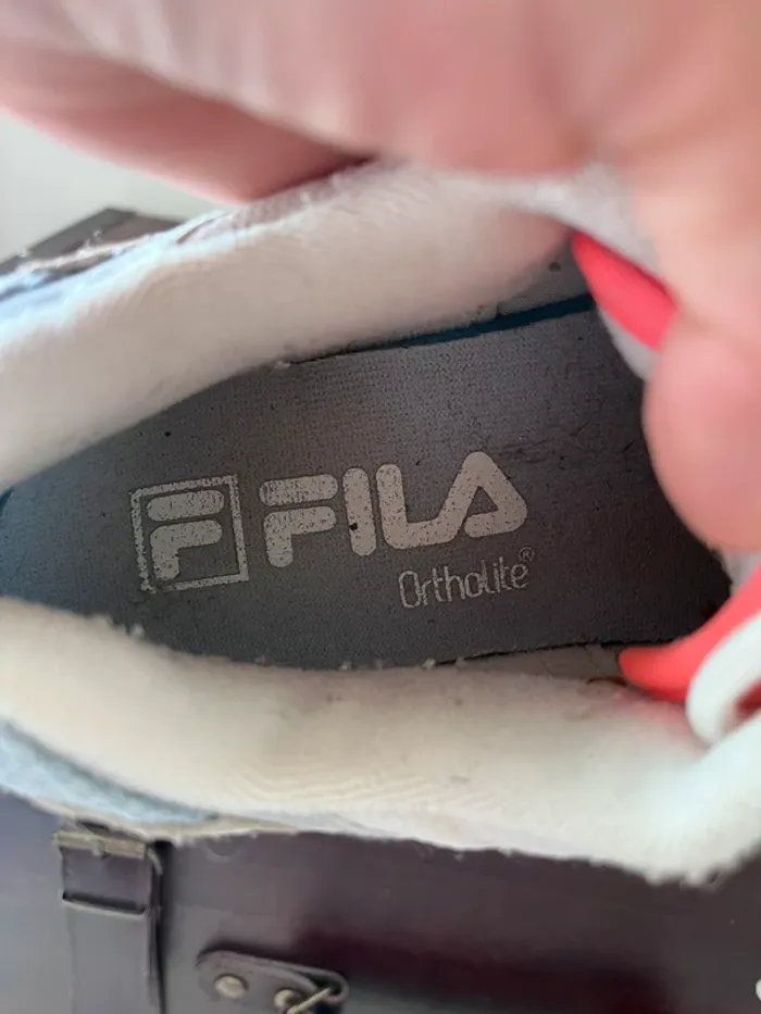 Baskets Fila blanches 40 - photo numéro 6