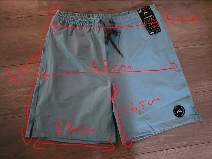 Short bain homme Taille 30 Rusty - photo numéro 7