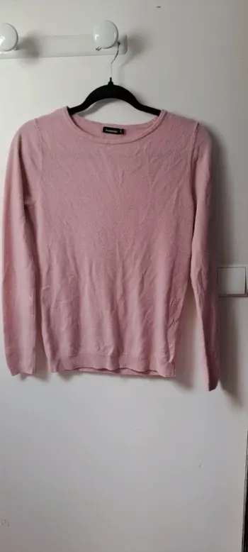 Pull léger rose