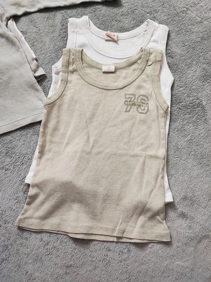 Lot de 3 sous pull + 3 marcel+ 2 offert 3 ans - photo numéro 7