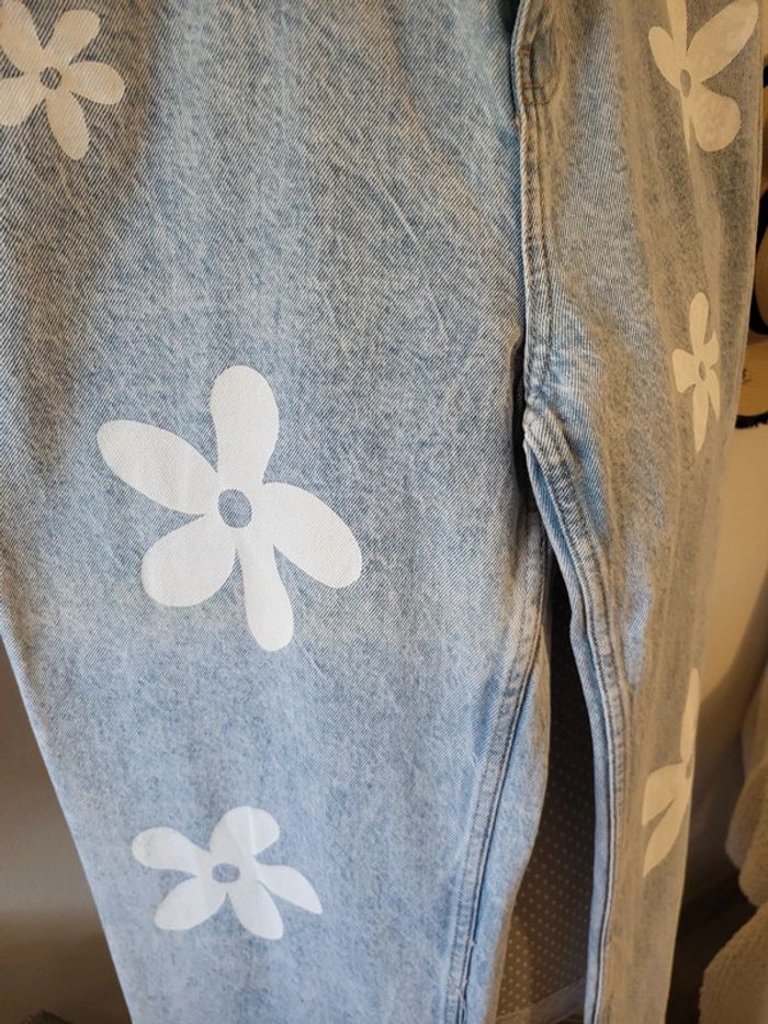 Jeans fleurs - photo numéro 3