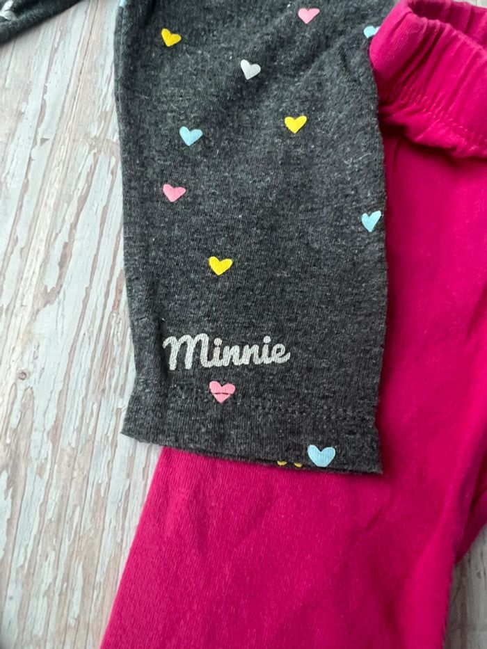 Lot 2 leggings Disney baby 6 mois - photo numéro 4