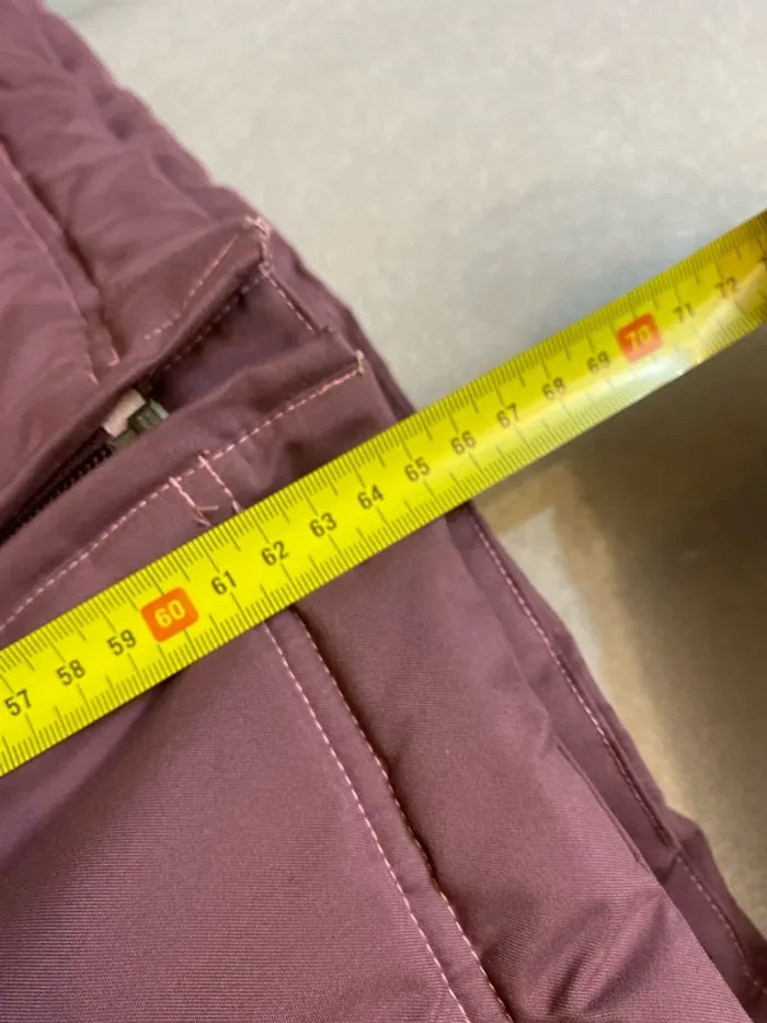Anorak parka rembourré mauve Décathlon taille 12 ans - n83m - photo numéro 10