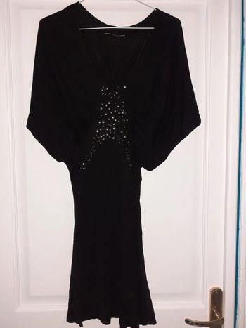 Tunique noire habillée