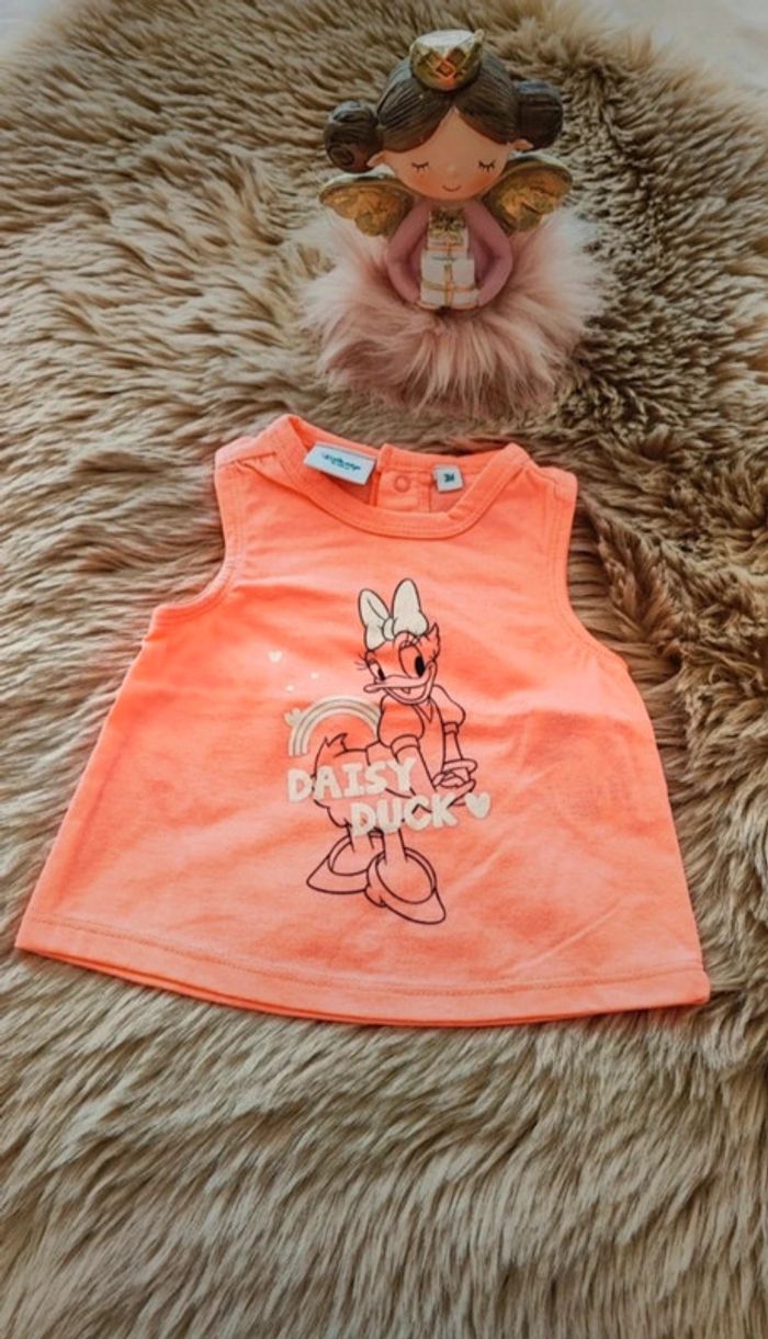 Debardeur orange disney 3 mois