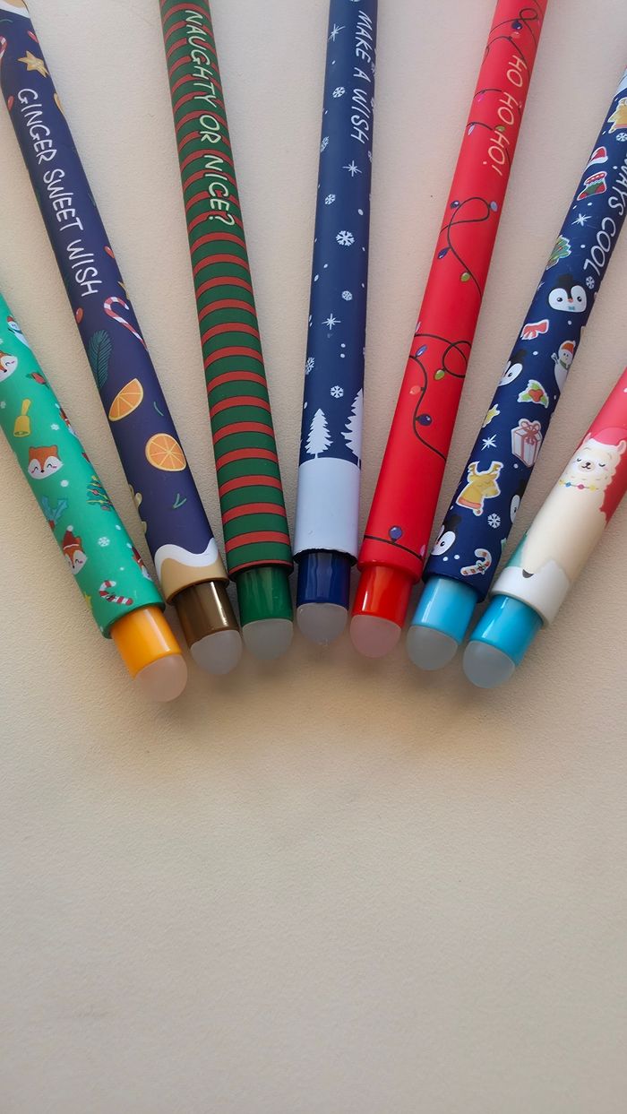 Lot de  7 Stylos Noël 🎅de la collection Edition limitée Noël - photo numéro 5
