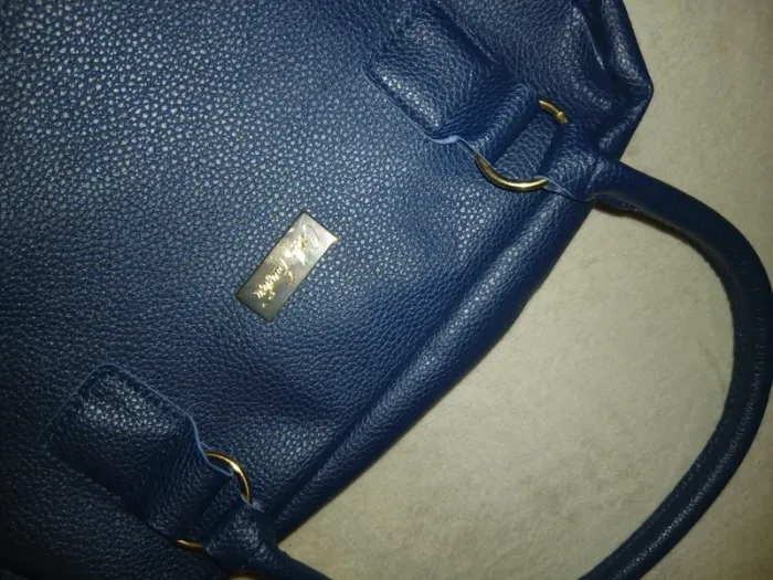 Petit sac a main bleu marine foncé ( Neuf ) - photo numéro 3