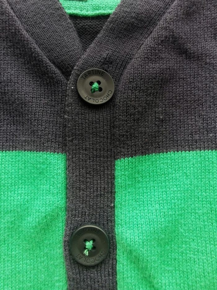 Ensemble bébé garçon 24mois leggings et gilet tartine et chocolat, petit bateau - photo numéro 5