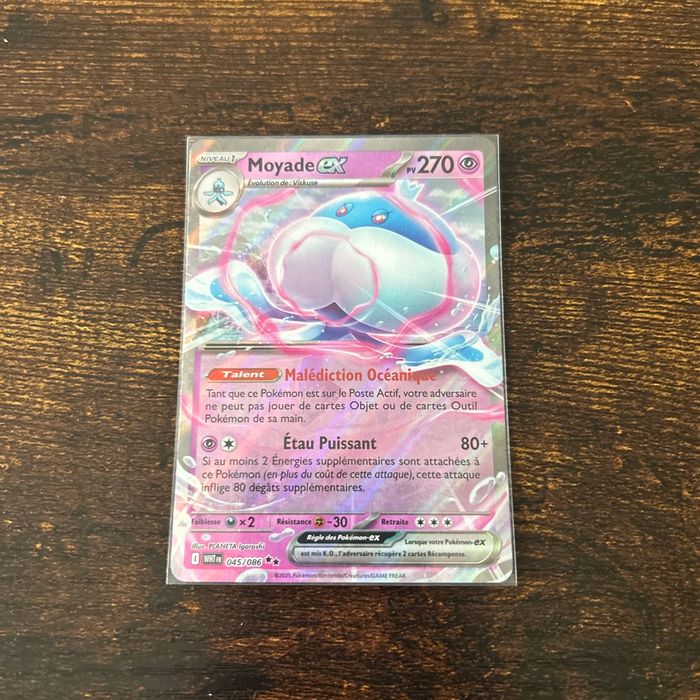 Carte Pokémon - Moyade Ex
