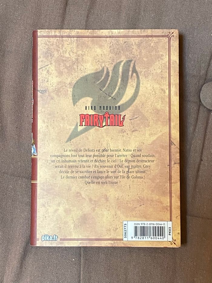 Manga Fairy Tail tome 6 français - photo numéro 2