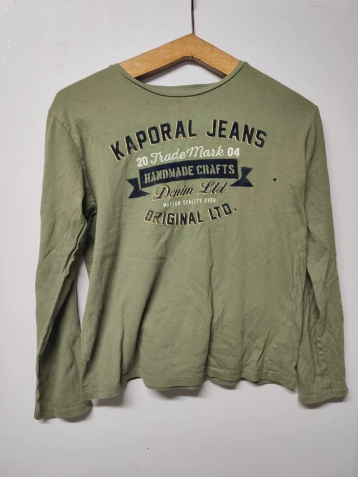 T-shirt kaki Kaporal