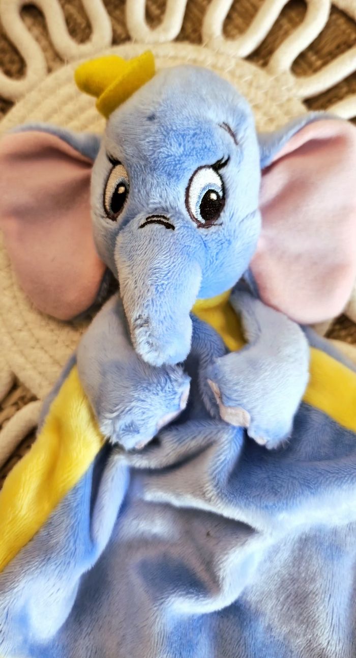 Doudou Lange Dumbo Disney - photo numéro 7