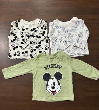 Lot de 3 tshirts manches longues