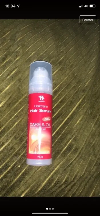 Sérum pour  cheveux