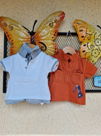 Lot de 2 tee shirts garçons.  Verbaudet