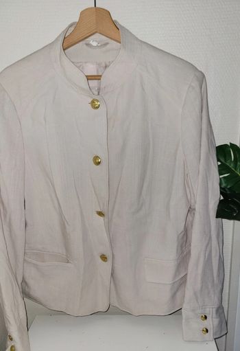 Blazer blanc cassé vintage