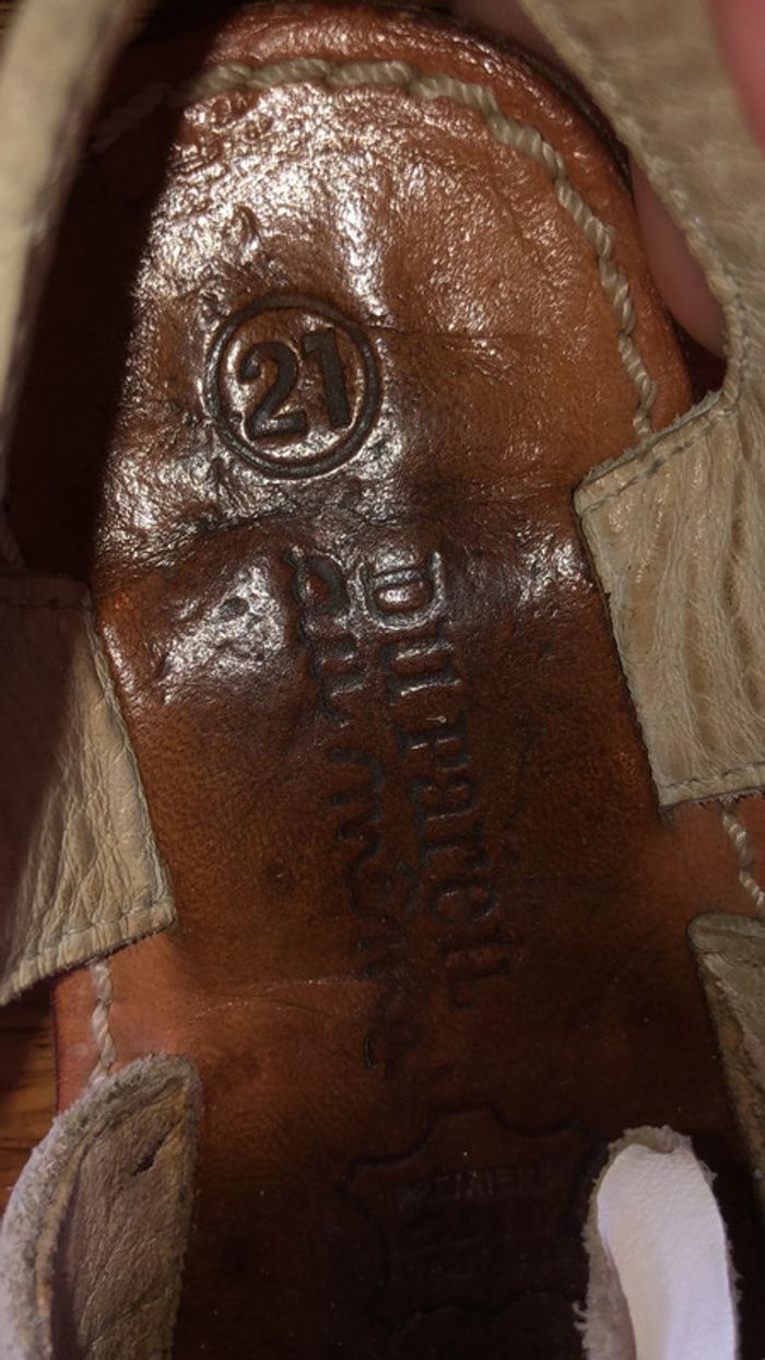 Nus-pieds sandales fille taille 21 - photo numéro 5