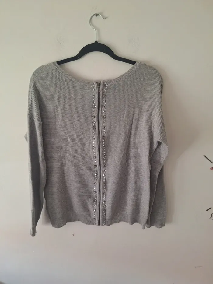 Pull camaïeu
