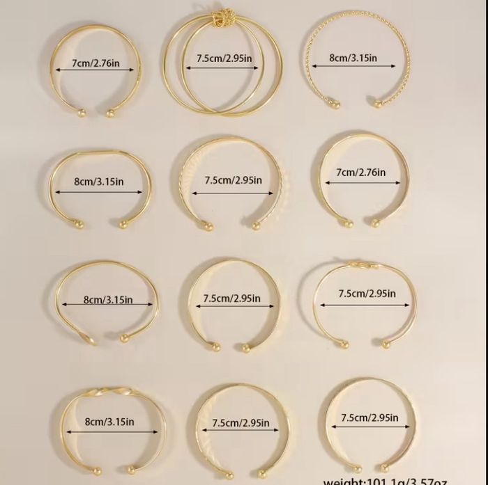 Lots 12bracelet acier inoxydable - photo numéro 2