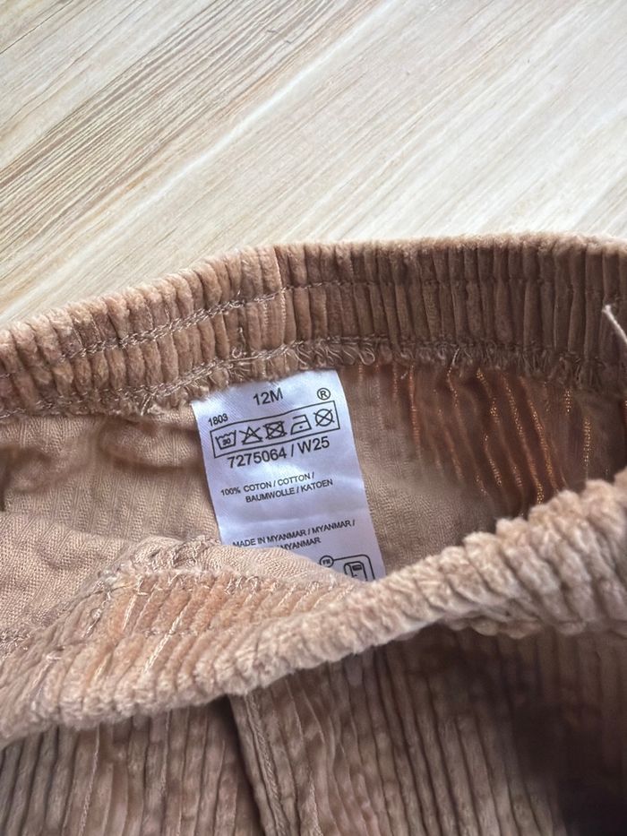 Lot 2 pantalons verbaudet 12-18 mois - photo numéro 3