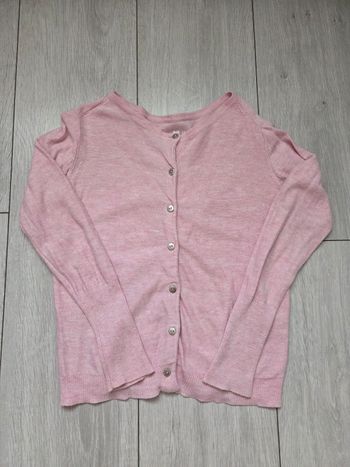 Gilet lisa rose 10 ans