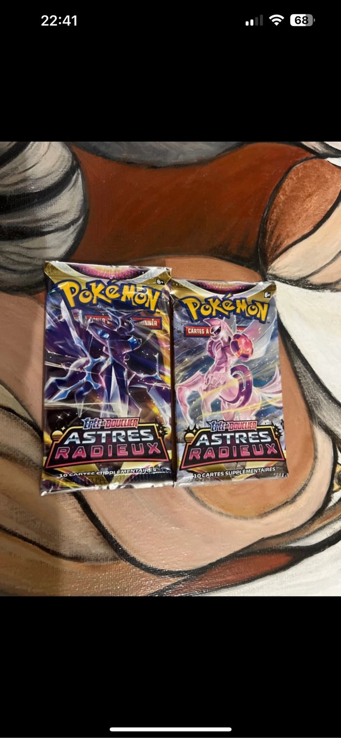2 booster Pokémon astres radieux - photo numéro 3