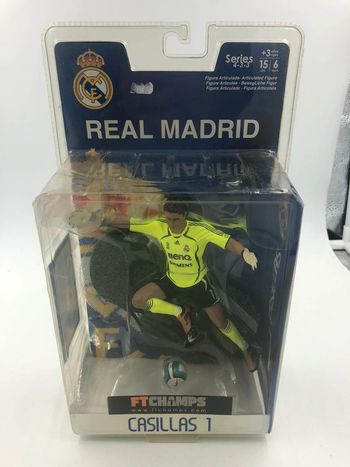 Figurine de collection Football Iker Casillas Réal de Madrid Ft Champs neuf
