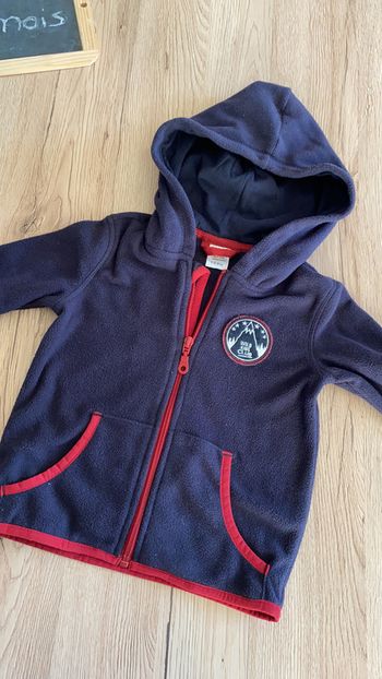 Veste zippé polaire