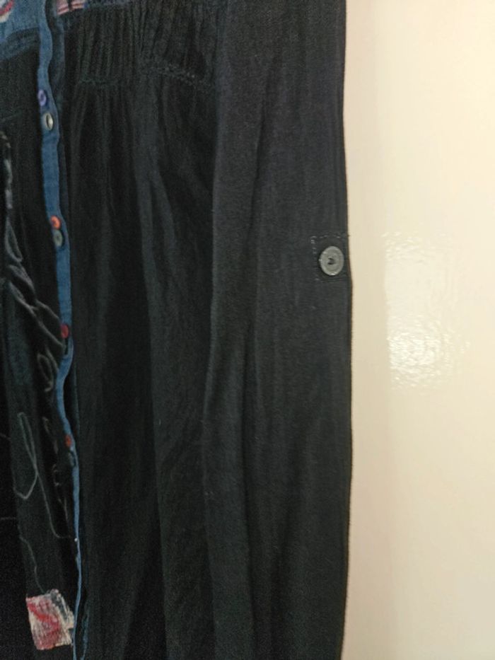 Chemise desigual noire à motifs - photo numéro 9