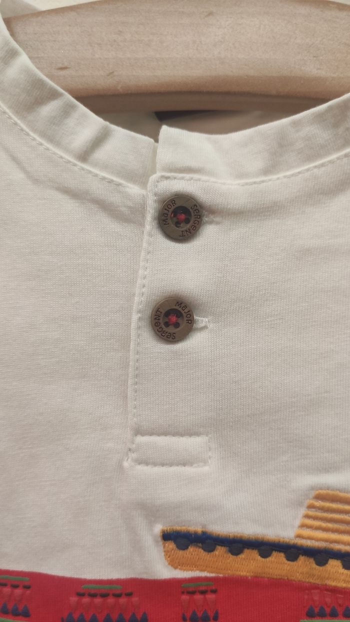 T-shirt sergent major neuf 5 ans - photo numéro 4