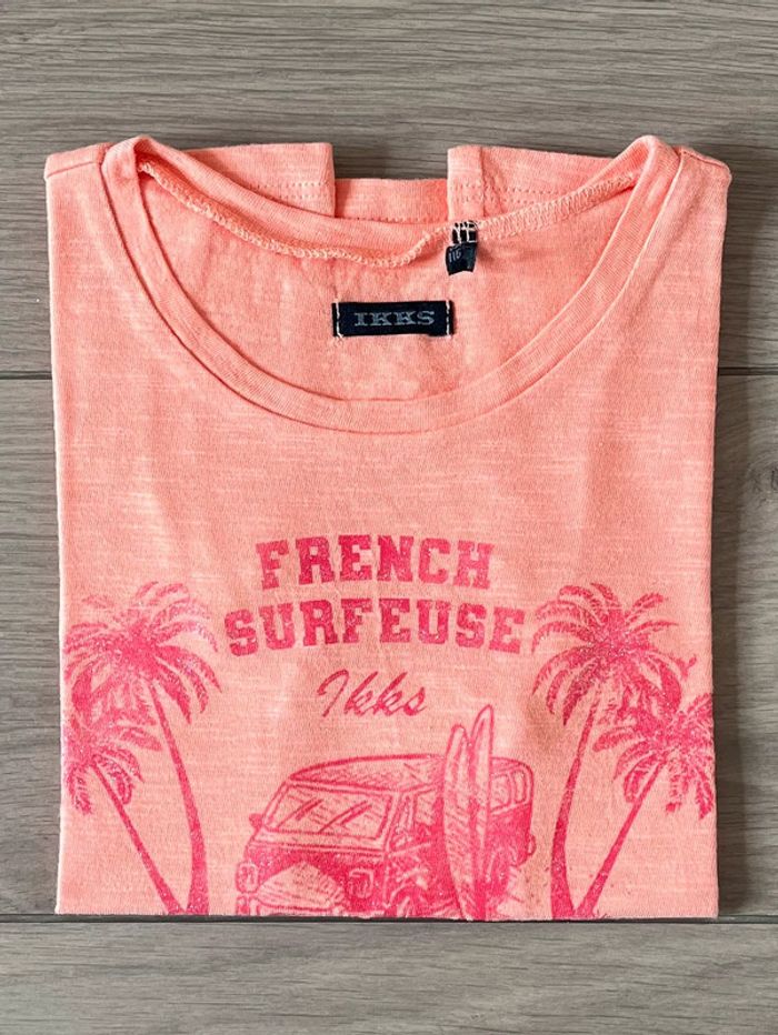 T-shirt message à paillettes IKKS T-5 ans