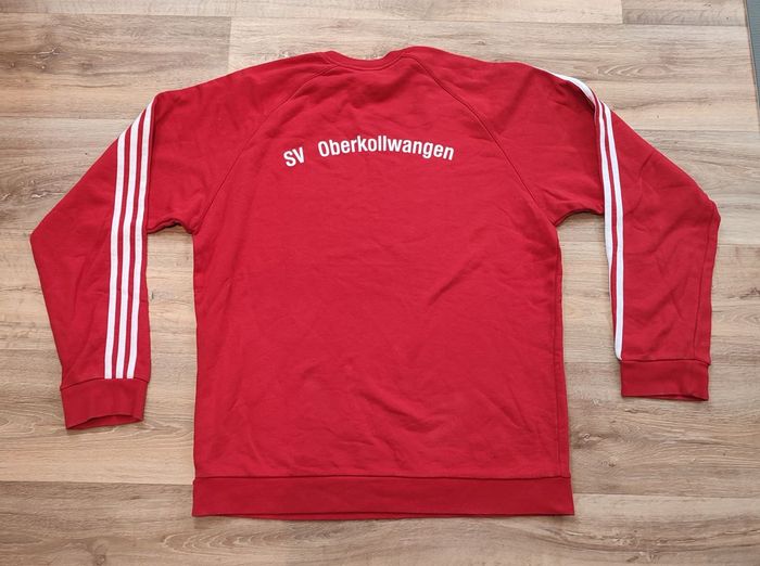 Vêtement Homme Pull rouge Adidas SV Oberkollwangen taille XL #Retrostreet - photo numéro 3