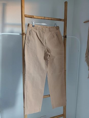 Pantalon beige style chino Anne Weyburn taille 38/40