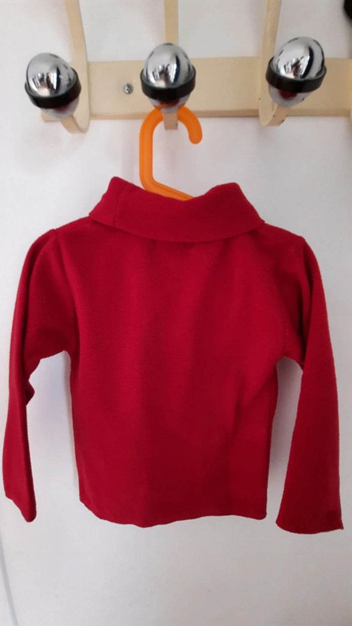 Col roule fille 5 ans rouge - photo numéro 2