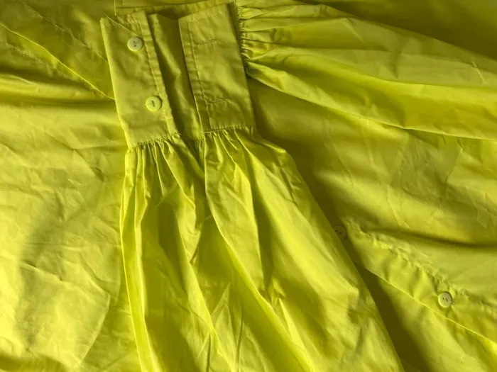 Chemise bouffante verte - photo numéro 4