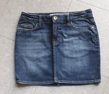 Jupe  droite en jean