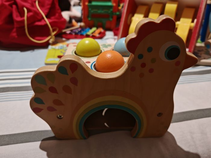 2 Jeux de boules à martelé en bois - photo numéro 8