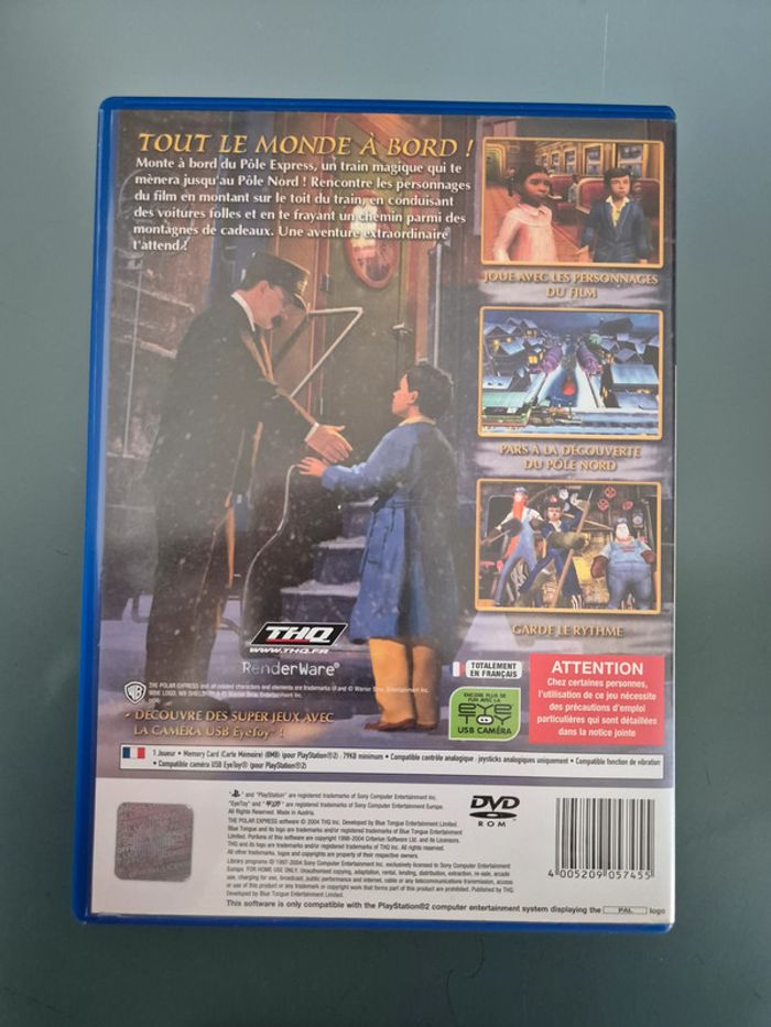 Le Pôle Express Playstation 2 PAL FR - photo numéro 2