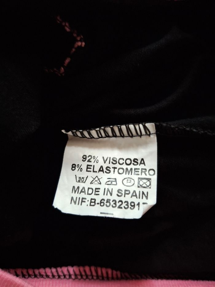 Combi short noir et rose - photo numéro 3