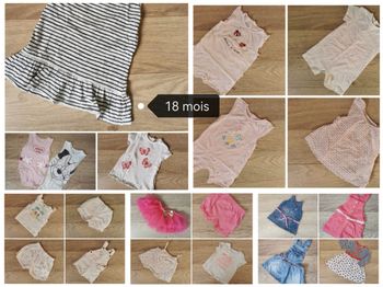 Lot été fille 18 mois