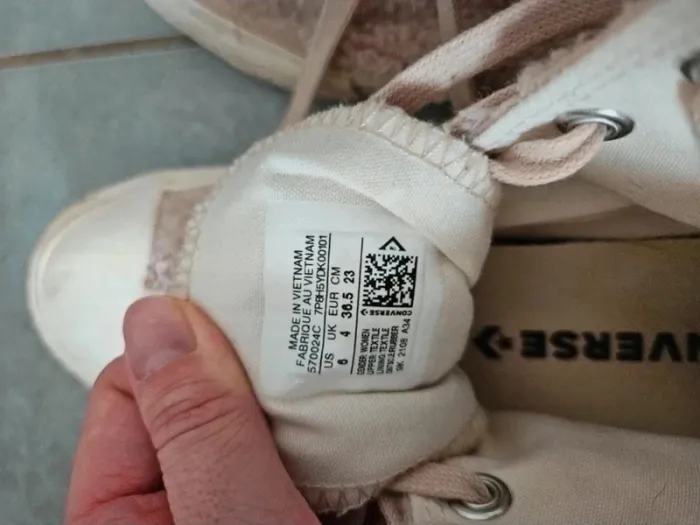 Converse moumoute beige - photo numéro 7