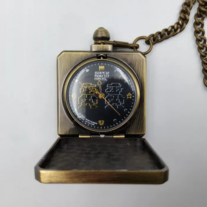 Super Mario Bros. Hatena Block Pocket Watch - Mario & Luigi - photo numéro 2