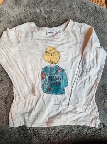 Haut manche longue tape à l'oeil 6 ans