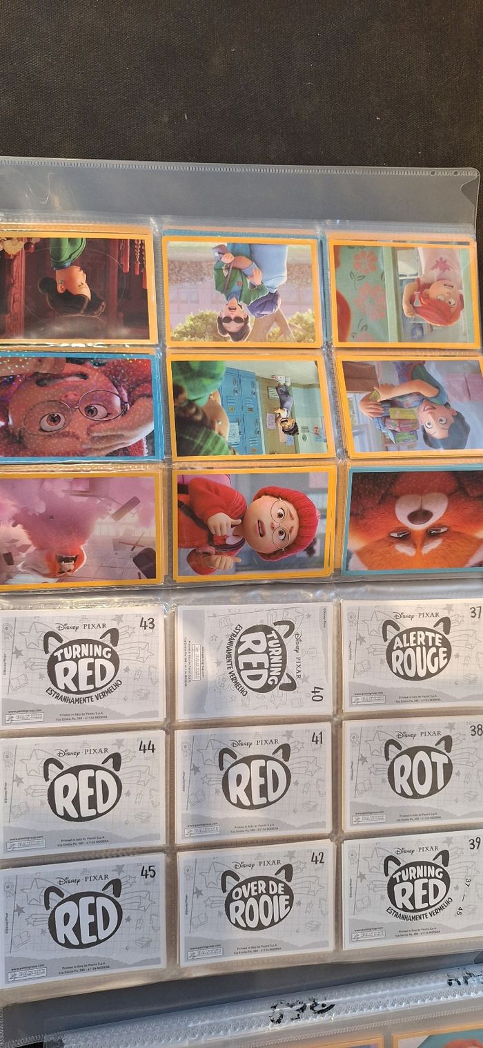 Collection de stickers et cartes du film "alerte rouge" neufs - photo numéro 5