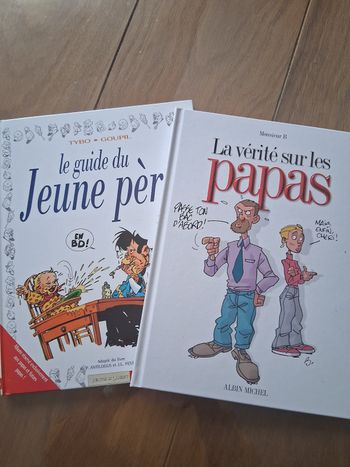 Lot 2 BD sur les Papas
