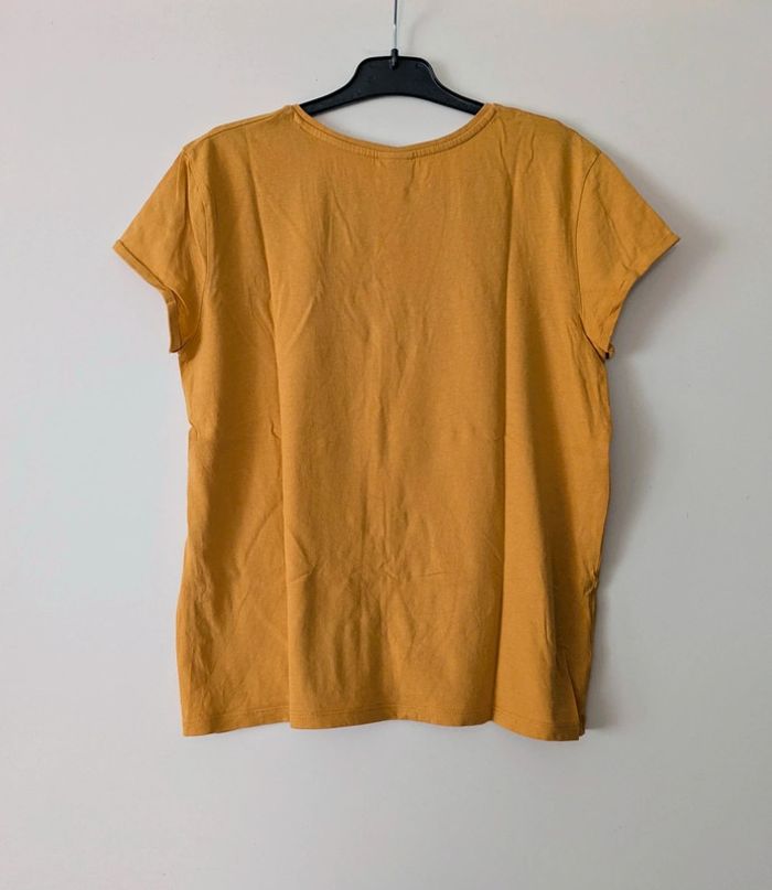 T-shirt manches courtes moutarde sequins réversibles fille été - Tape à l'oeil - 14 ans - photo numéro 4