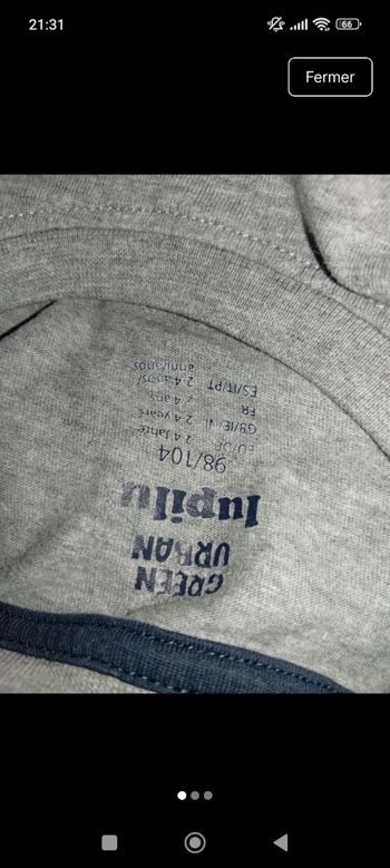 Tee shirt manche courte 