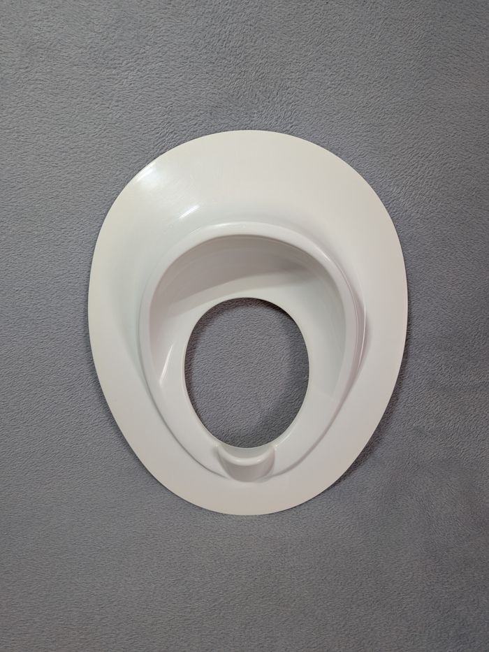 Réducteur de siège Blanc